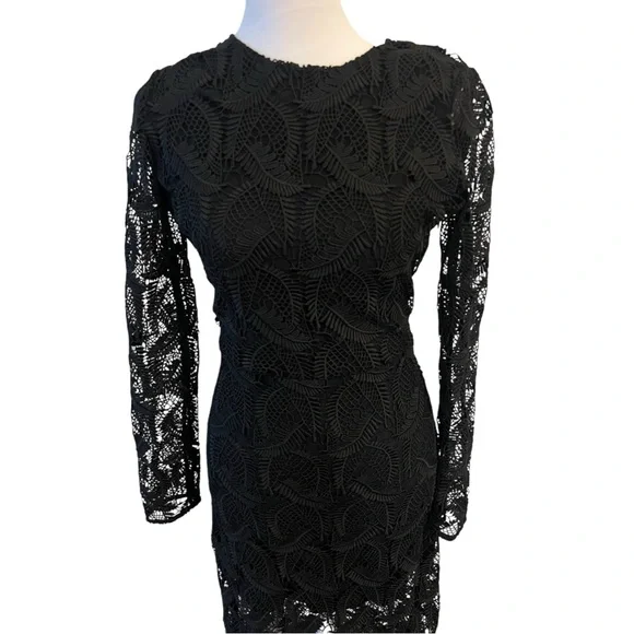 Maje Black Maxi Dress with Bishop Sleeves for Cocktail Events - Picture 3 of 9